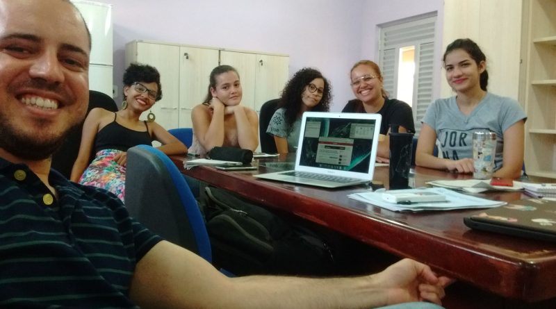 Equipe inicial dos projetos sobre os resquícios da ditadura militar em Vilhena. Foto_Divulgação