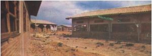 Construção da prefeitura, em 1983. Fonte: Grupo Memória Vilhenense
