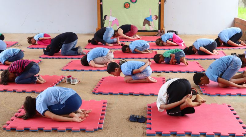 “Yoga não tem idade, nem padrão físico”. Foto: Rafaela Alves