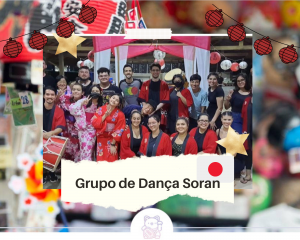 Grupo de dança Soran. Fonte: Redes sociais do Nikkei